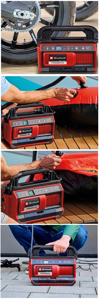 EINHELL SPRĘŻARKA KOMPRESOR HYBRYDOWY Solo PRESSITO 18/25 X-CHANGE 4020430