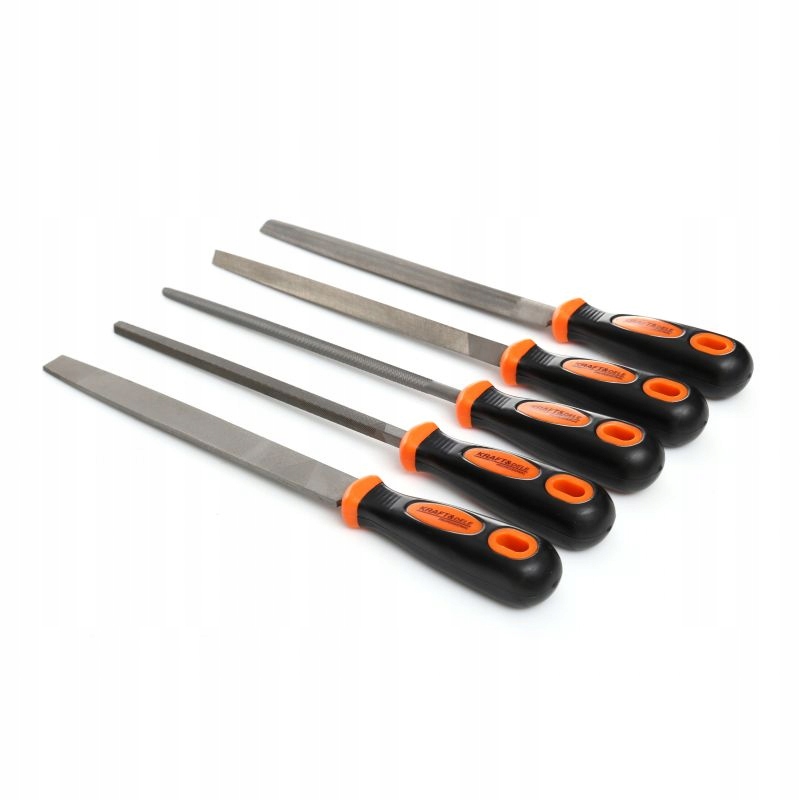 ZESTAW PILNIKÓW DO METALU 200MM ZDZIERAKI KOMPLET 5 SZTUK KD10891