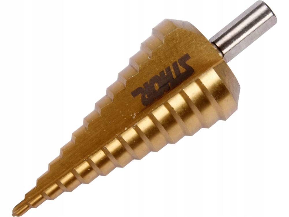 STHOR WIERTŁO STOŻKOWE STOPNIOWE HS TYTAN 4-39MM WIERTŁA