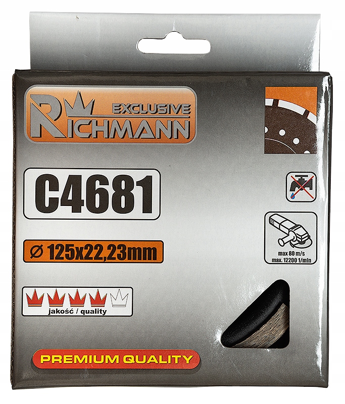 RICHMANN TARCZA DO SZLIFOWANIA BETONU 125MM C4681
