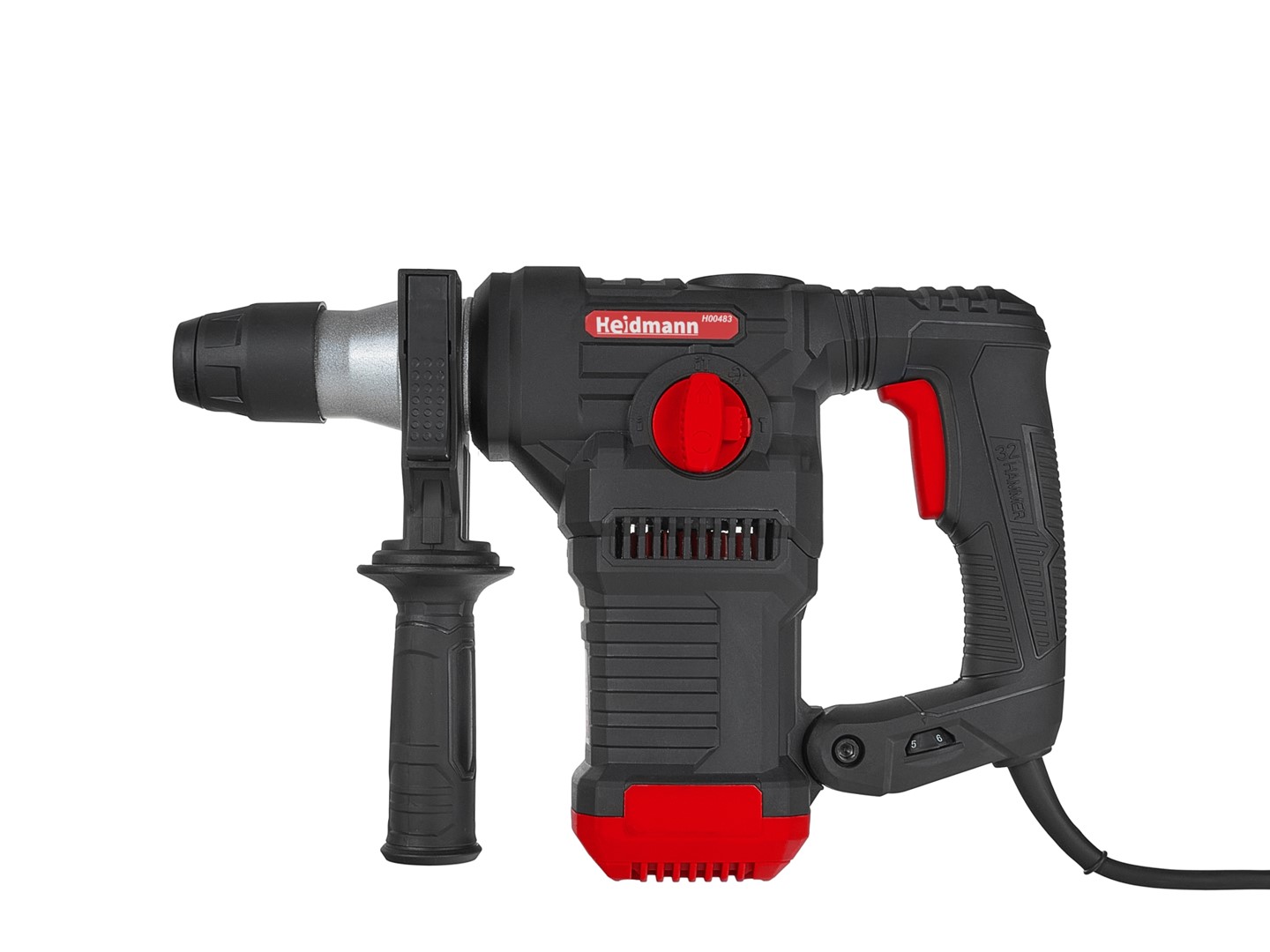 GEKO WIERTARKA MŁOTOWIERTARKA MŁOT UDAROWY SDS+ Z UCHWYTEM 2200W H00483