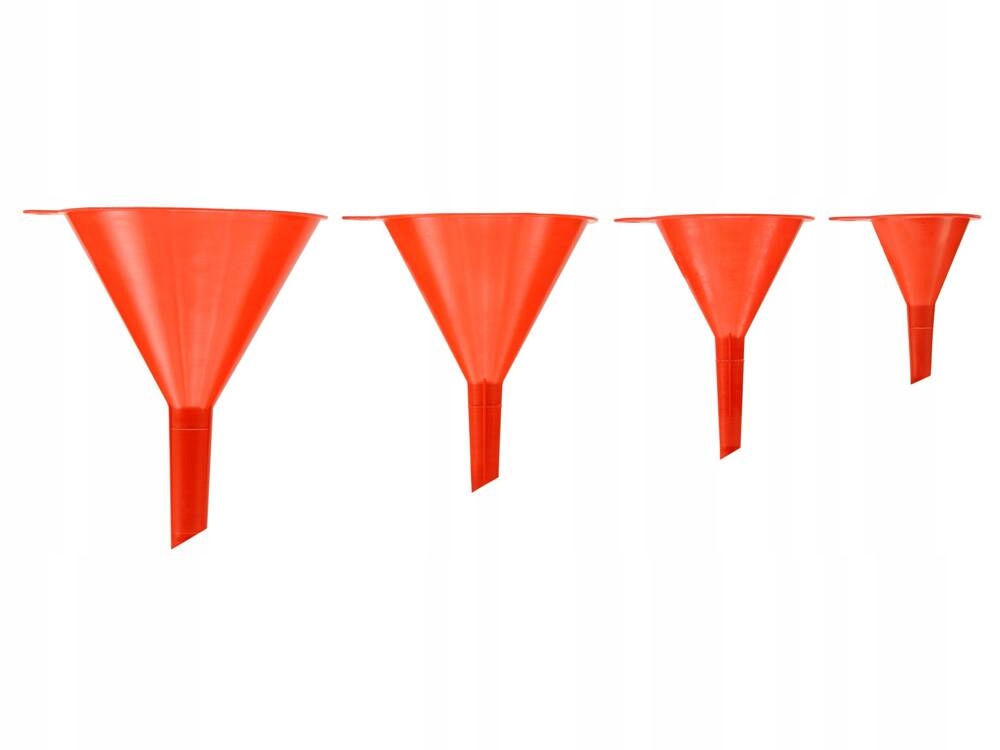 VOREL 83005 ZESTAW LEJKÓW 4 SZTUKI 52x75 76X110 100x125 120x152mm