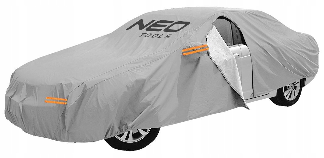 NEO WIELOWARSTWOWY POKROWIEC NA SAMOCHÓD 2 WARSTWY WODOODPORNY XL 10-475