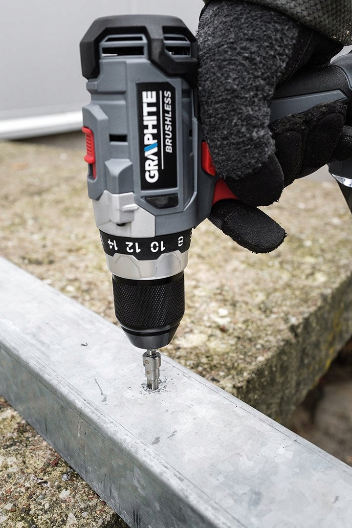 GRAPHITE WIERTŁO STOPNIOWE STOŻKOWE CHOINKOWE 4-12MM DREWNA PLASTIKU 54T302