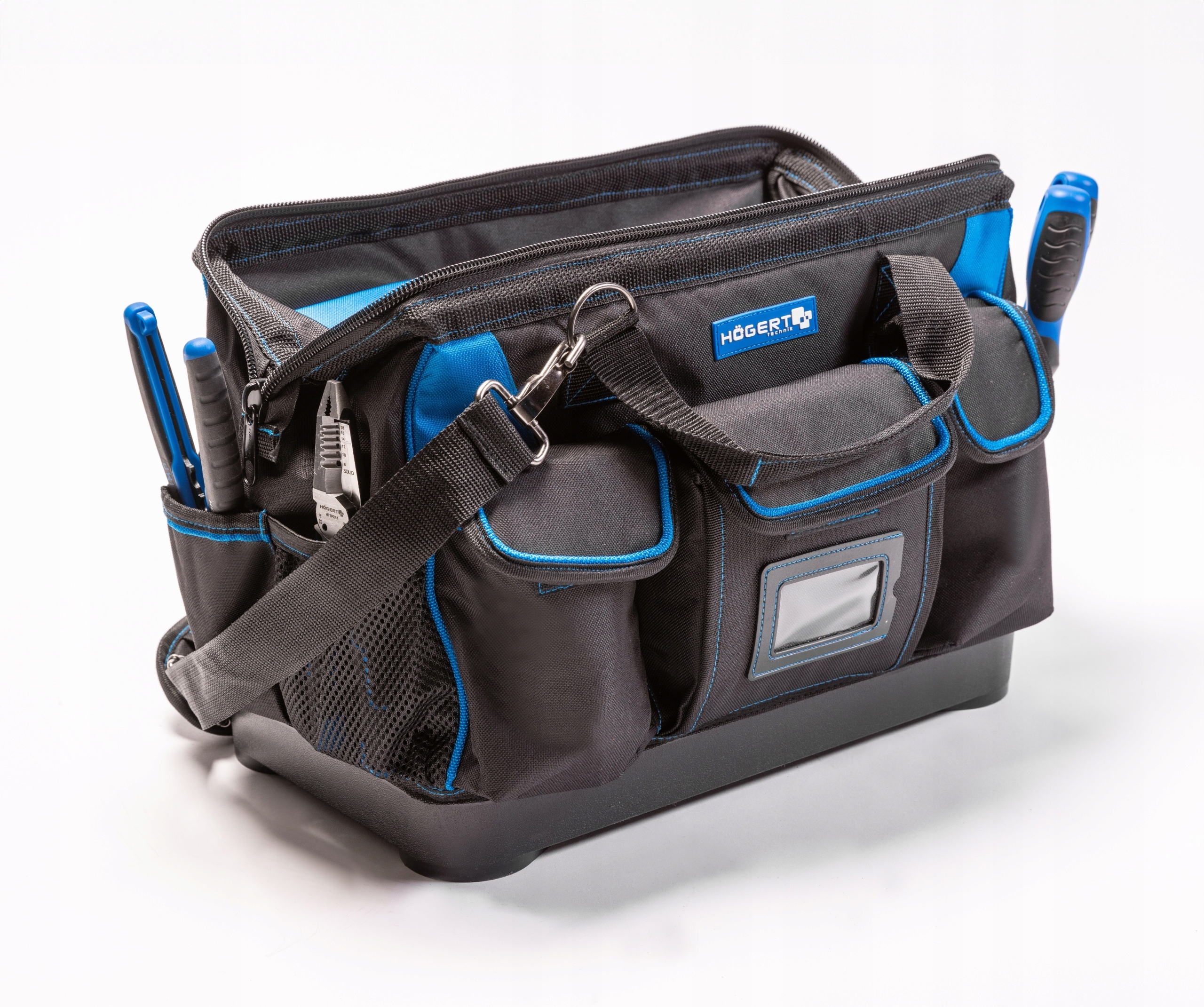 HOGERT TORBA ROBOCZA Z PASKIEM NA RAMIĘ ZAMYKANA HT7G206 NA NARZĘDZIA MOCNA