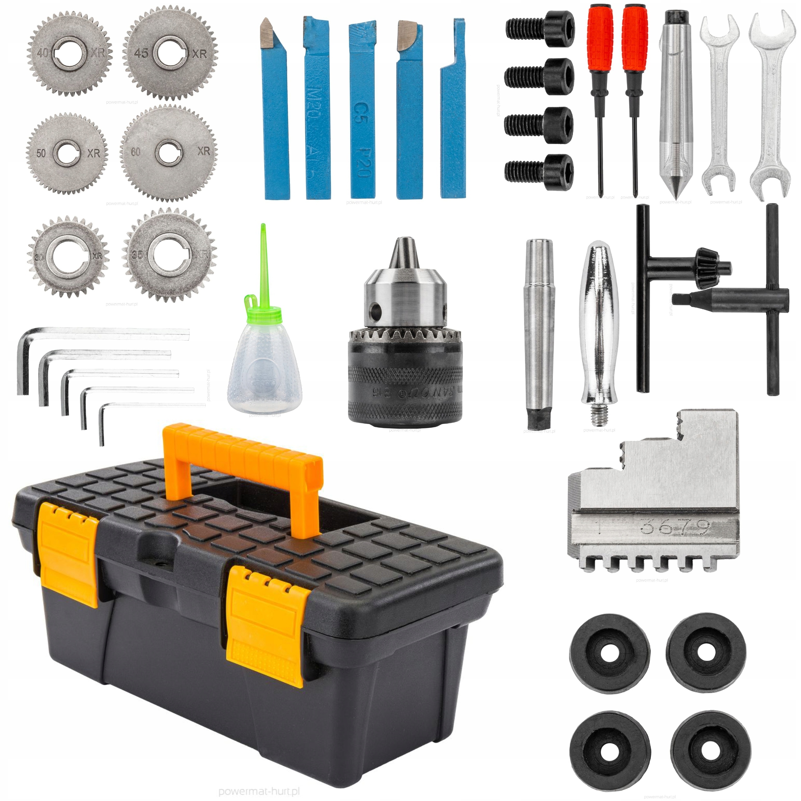 MINI TOKARKA STOŁOWA DO METALU DREWNA OBRABIARKA 0-2500 obr./min +AKCESORIA