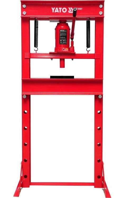 PRASA HYDRAULICZNO PNEUMATYCZNA 20T TON WARSZTATOWA Z SIŁOWNIKIEM