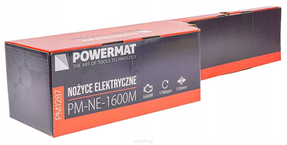 ELEKTRYCZNE NOŻYCE DO ŻYWOPŁOTU GAŁĘZI KRZEWÓW 1600W 510MM SEKATOR DUŻA MOC