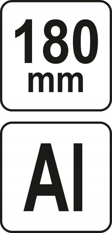 YATO UNIWERSALNY KĄTOWNIK STOLARSKI BUDOWLANY CIESIELSKI STOPKA 180MM 70786