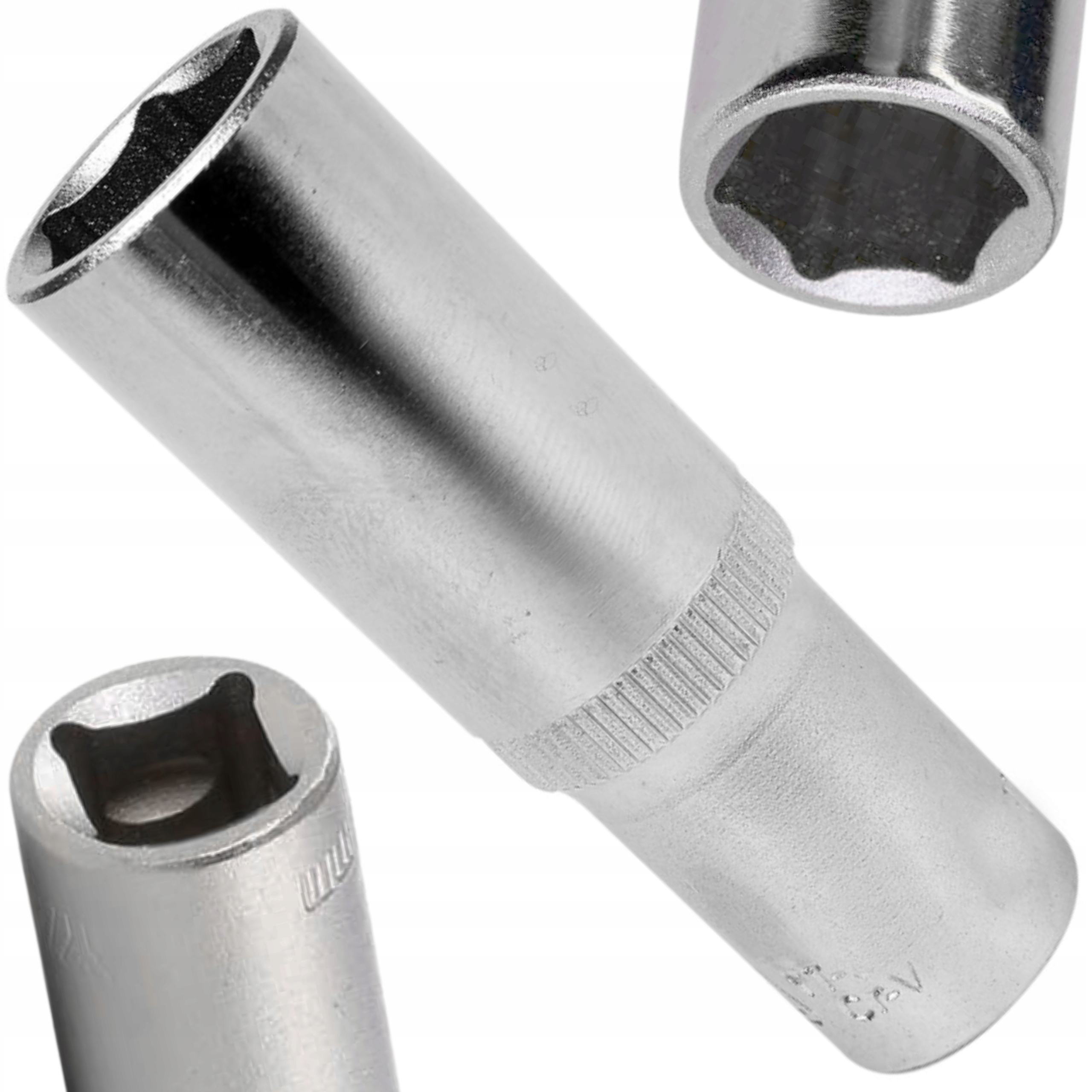 YATO NASADKA SZEŚCIOKĄTNA, DŁUGA 3/8 10 MM CRV AS-DRIVE YT-3824