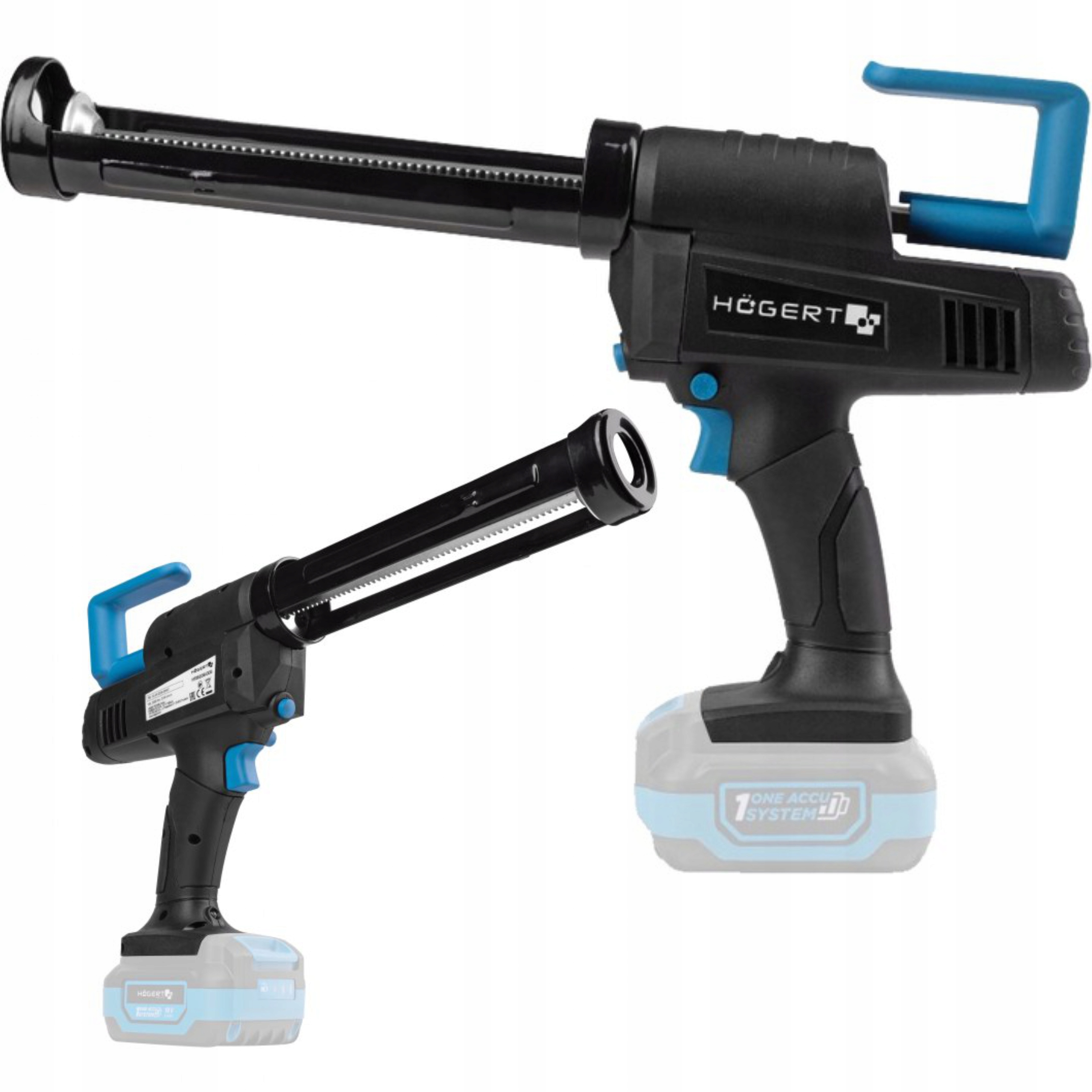 HOGERT WYCISKACZ DO MAS 2000N 300ml AKUMULATOROWY 18V HT2E236-0CG