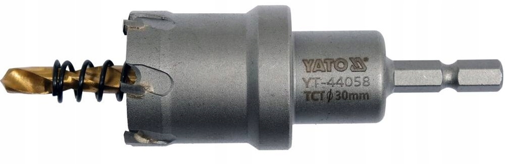 YATO OTWORNICA TCT DO METALU 30MM Z WĘGLIKIEM SPIEKANYM KORONKA YT-44058
