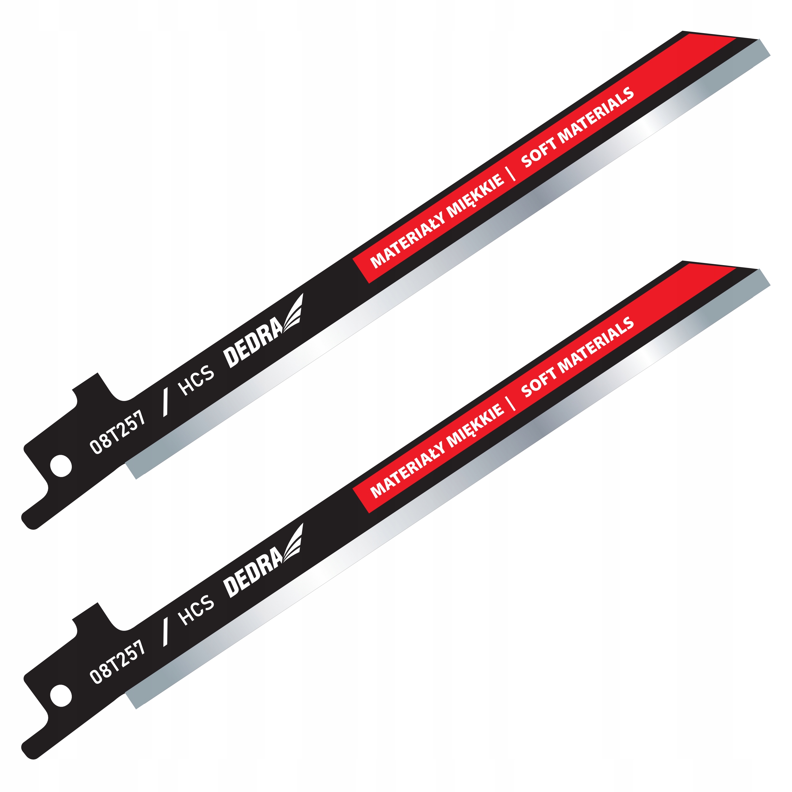 DEDRA 2 BRZESZCZOTY PIŁY SZABLASTEJ LISICY DO MATERIAL MIĘKKI 150/125mm HCS