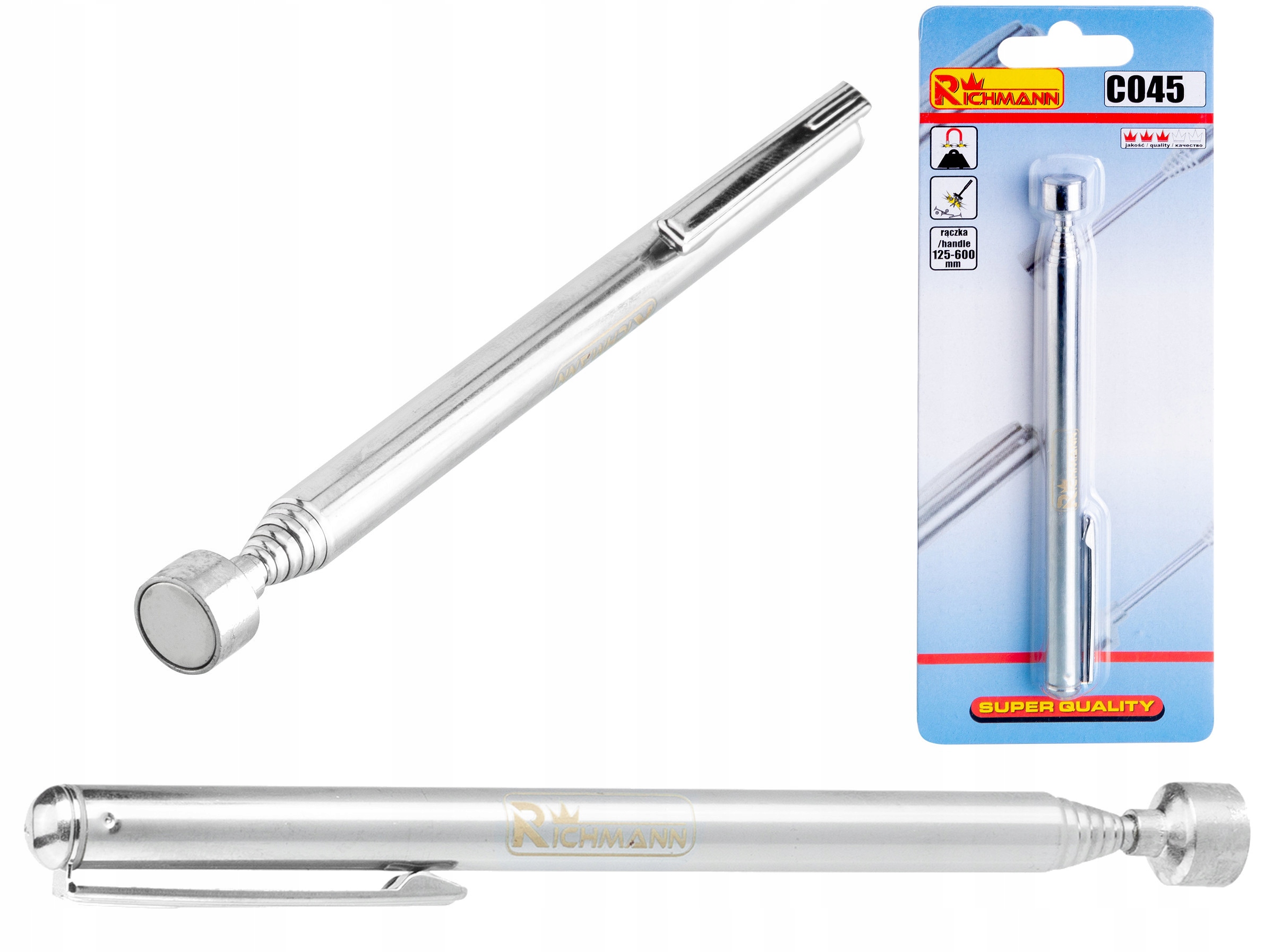 RICHMANN C0457 METALOWY DŁUGOPIS Z MAGNESEM UDŹWIG 4 KG 600MM