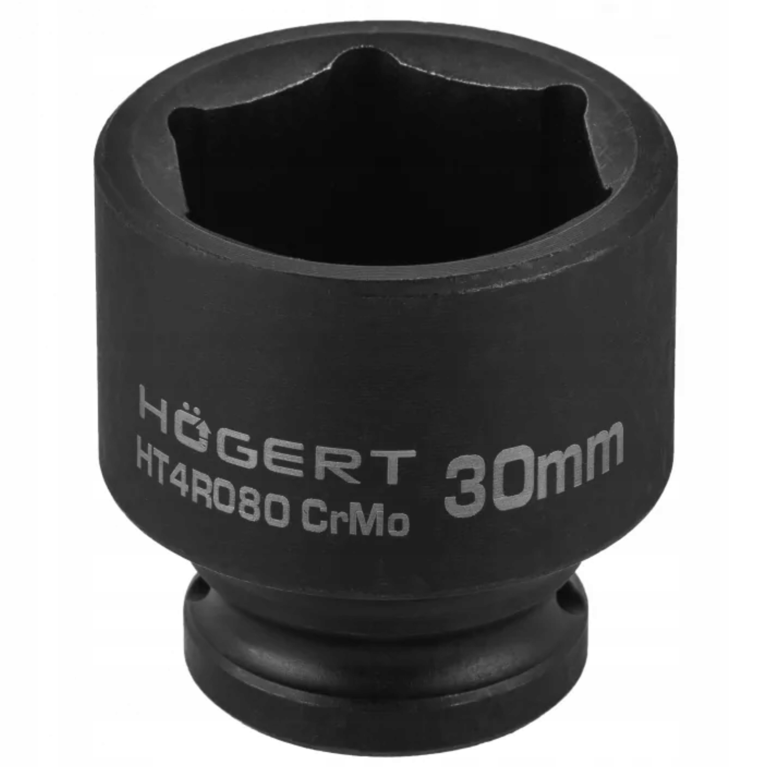 HOGERT NASADKA UDAROWA 1/2" 30MM KRÓTKA GŁOWICA SZEŚCIOKĄTNA HT4R080