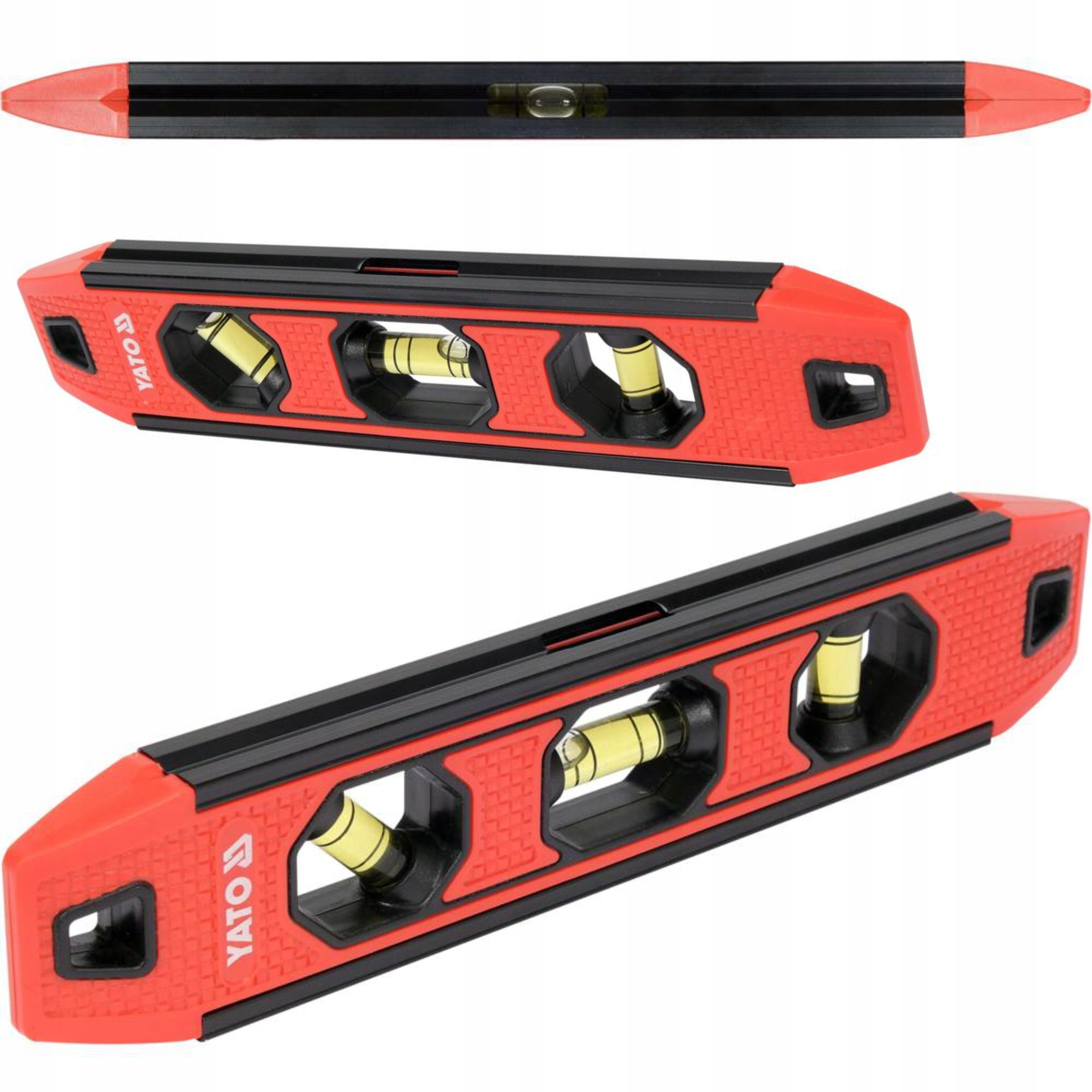 YATO POZIOMICA TORPEDO 23 CM Z MAGNESEM POZIOMNICA ABS 3 LIBELE YT-30330