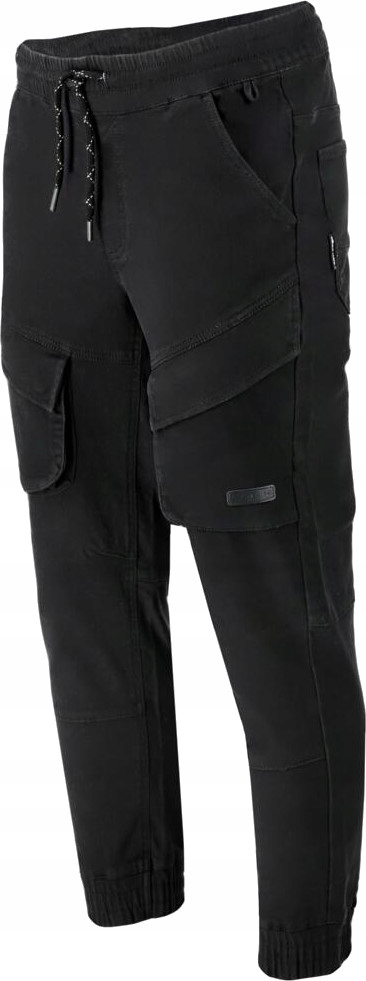 LAHTI PRO SPODNIE ROBOCZE JOGGERY BAWEŁNIANE MĘSKIE CZARNE BHP L4053601 S