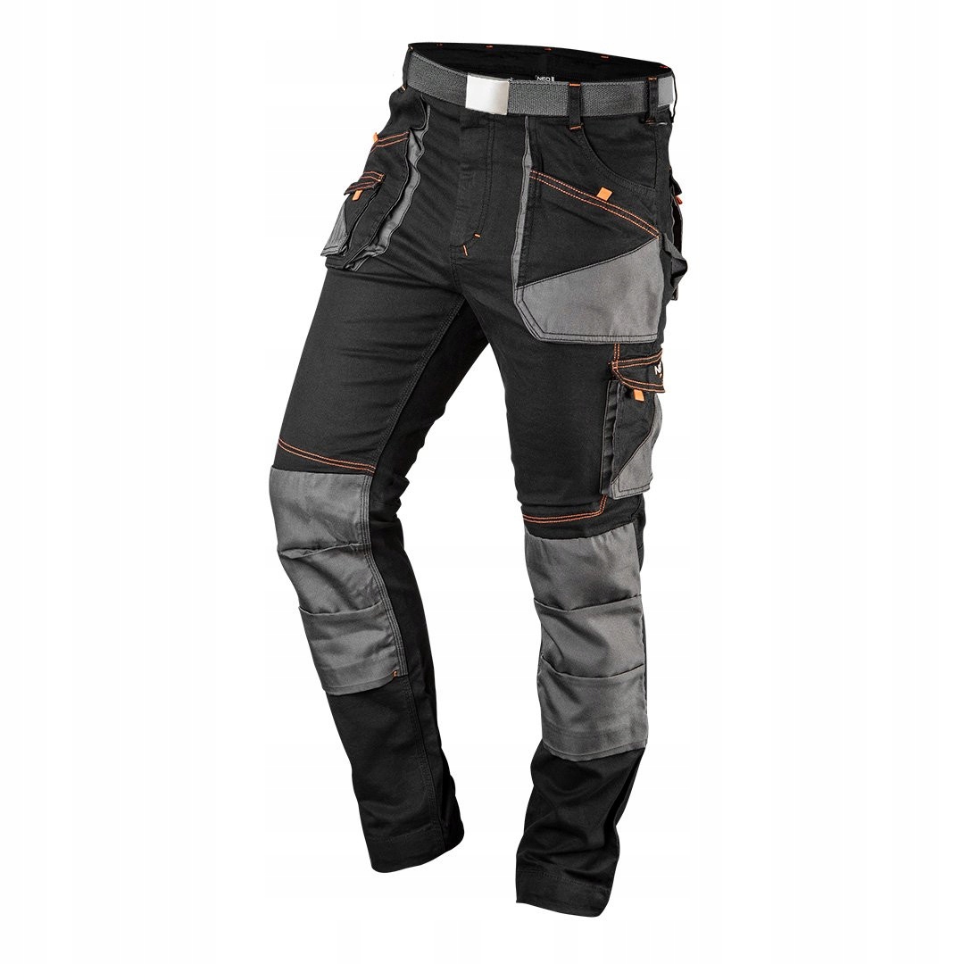 NEO SPODNIE ROBOCZE HD Slim MONTERSKIE r.XXL PASEK