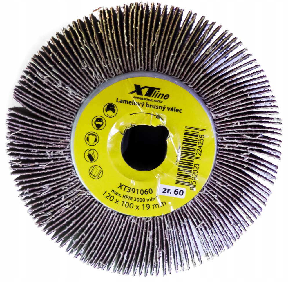 SZCZOTKA LAMELKOWA GRIT 60 DO SZLIFIERKI XT391060