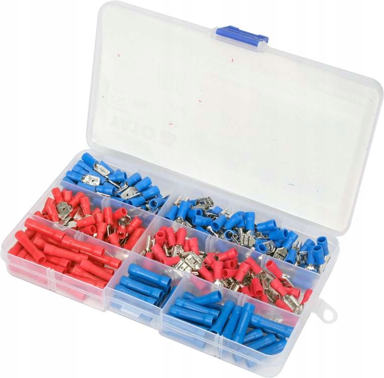 YATO ZŁĄCZA ELEKTRYCZNE KONEKTORY ZESTAW MIX 250el