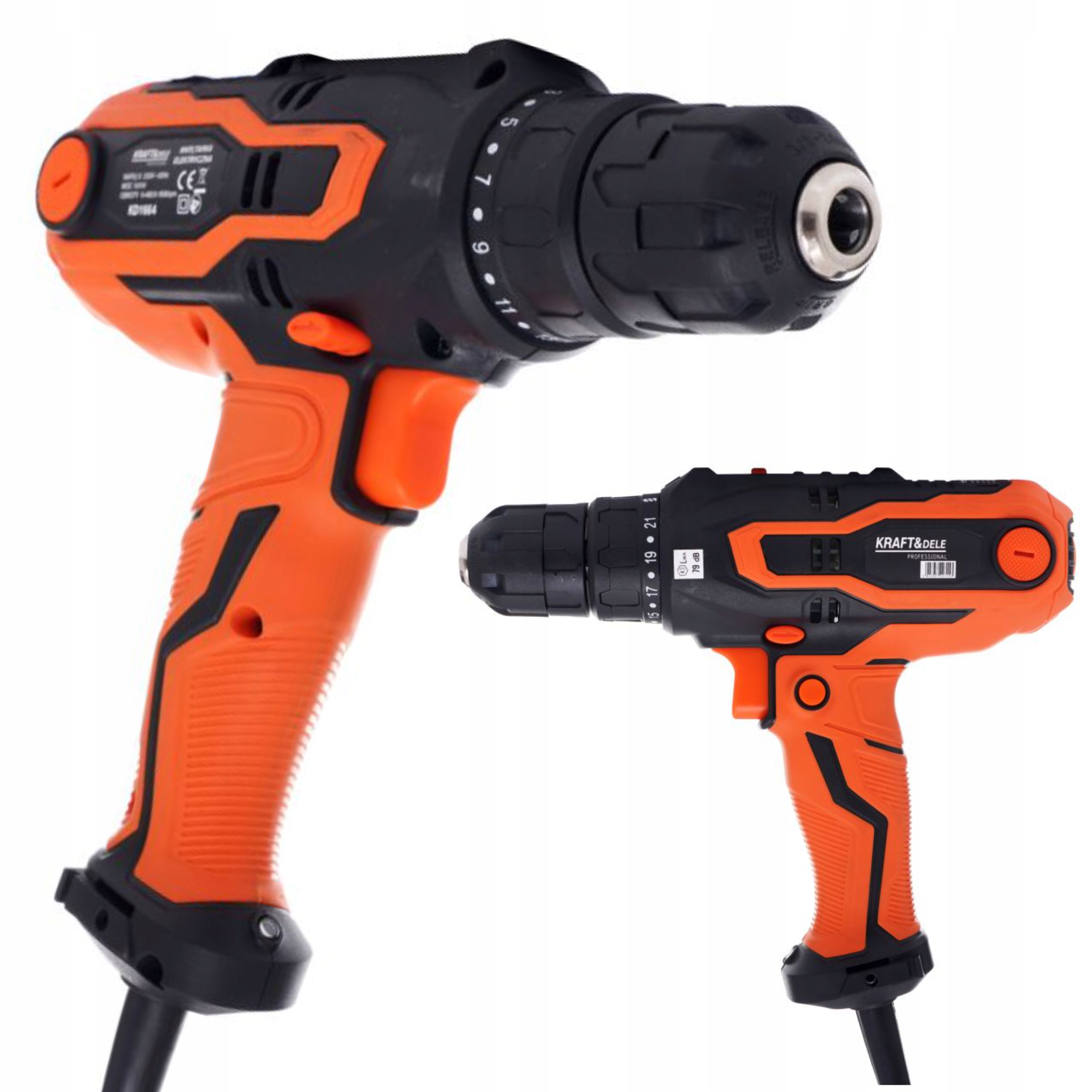 WIERTARKA ELEKTRYCZNA WKRĘTARKA 900W SIECIOWA 10mm 1800obr./min KRAFT