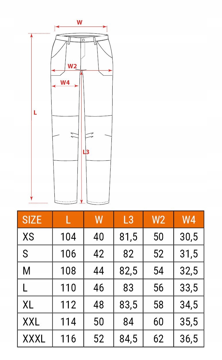 NEO SPODNIE ROBOCZE PREMIUM 4 WAY STRETCH ODBLASKI WZMACNIANE 81-290 XXL/56