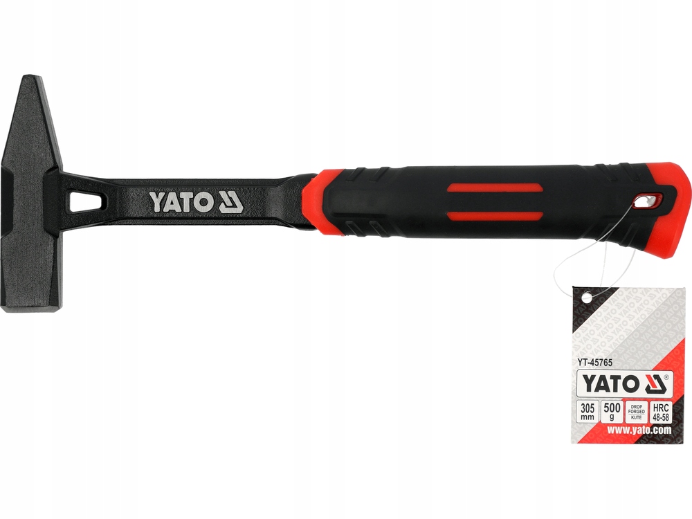 YATO MŁOTEK ŚLUSARSKI MONOLITYCZNY KUTY 500G STAL WĘGLOWA YT-45765