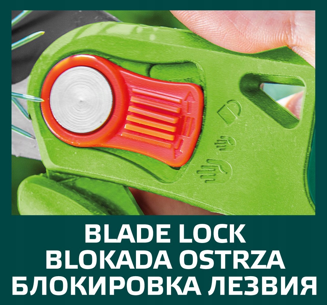 VERTO SEKATOR OGRODOWY UNIWERSALNY 210mm REGUL ŚREDNICA CIĘCIA 12mm 15G202