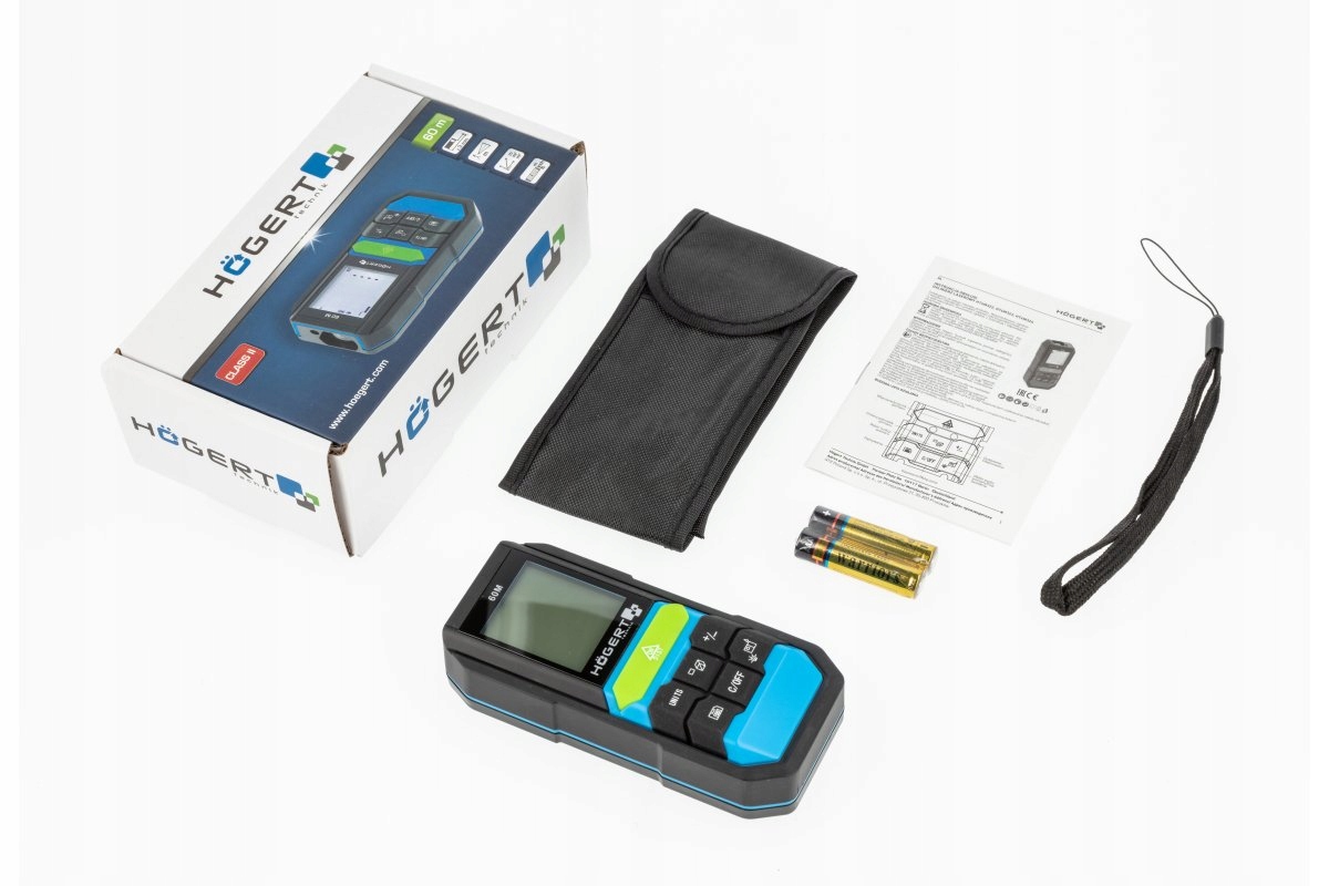 DALMIERZ MIERNIK LASEROWY 60 M HOGERT HT4M323