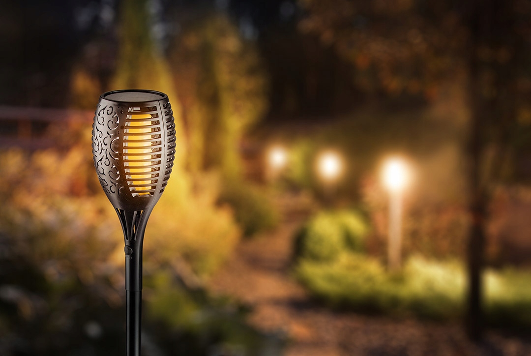NEO 99-057 LAMPA OGRODOWA SOLARNA PŁOMIEN SMD