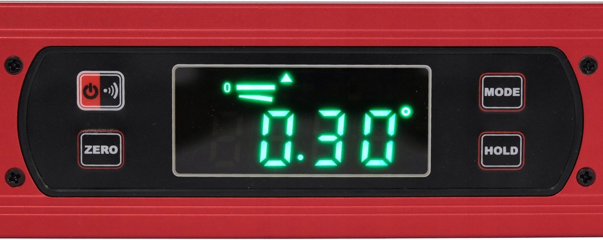 YATO POZIOMNICA ELEKTRONICZNA 400mm MAGNETYCZNA POZIOMNICA Z WYŚWIETLACZEM