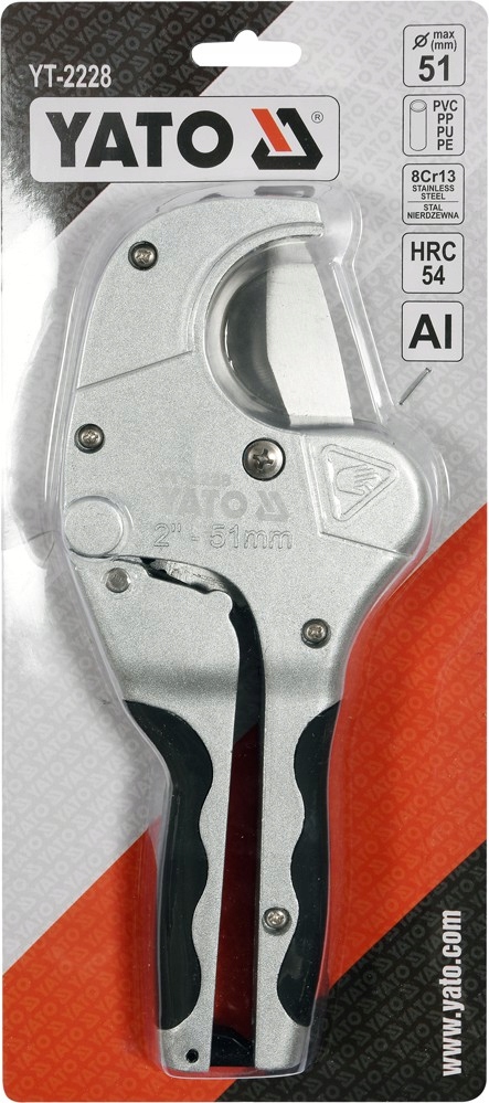 OBCINAK DO RUR PCV, FI MAX. 51 mm YT-2228 YATO