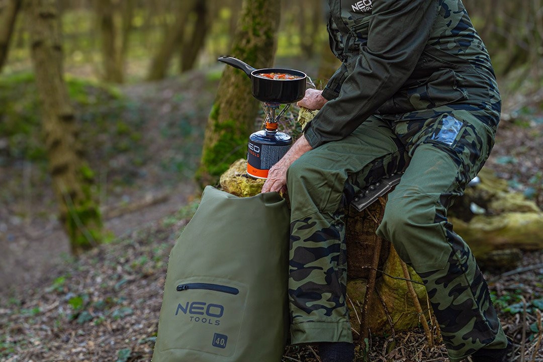 NEO PLECAK WODOODPORNY 40L 28x65cm PVC 500D WATERPROOF 63-162 SURVIVALOWY