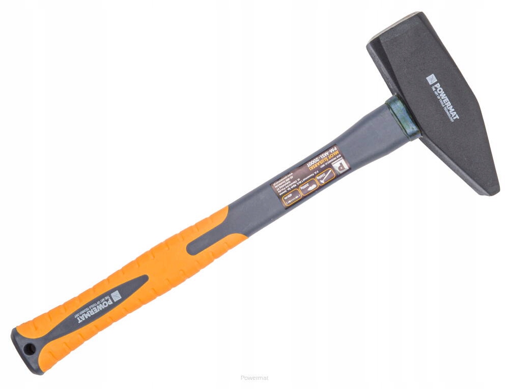 MŁOTEK ŚLUSARSKI ZESTAW KOMPLET MŁOTKÓW Młotki Fiberglass 7 SZTUK POWERMAT