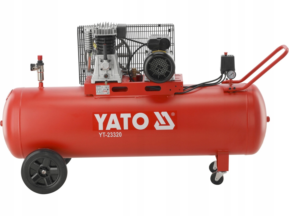 YATO KOMPRESOR OLEJOWY 200L 3KM SPRĘŻARKA POWIETRZA 360L/MIN 10BAR YT-23320