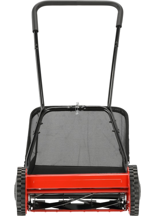 KOSIARKA RĘCZNA BĘBNOWA 40CM DO TRAWY KOSZ 27L Z REGULACJĄ 17-43MM YT86650