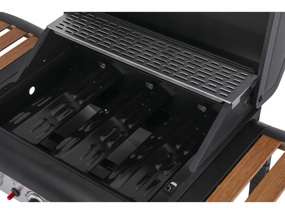 YATO GRILL GAZOWY NATORI 3 PALNIKI STREFOWY POKRYWA 9KW YG-20009