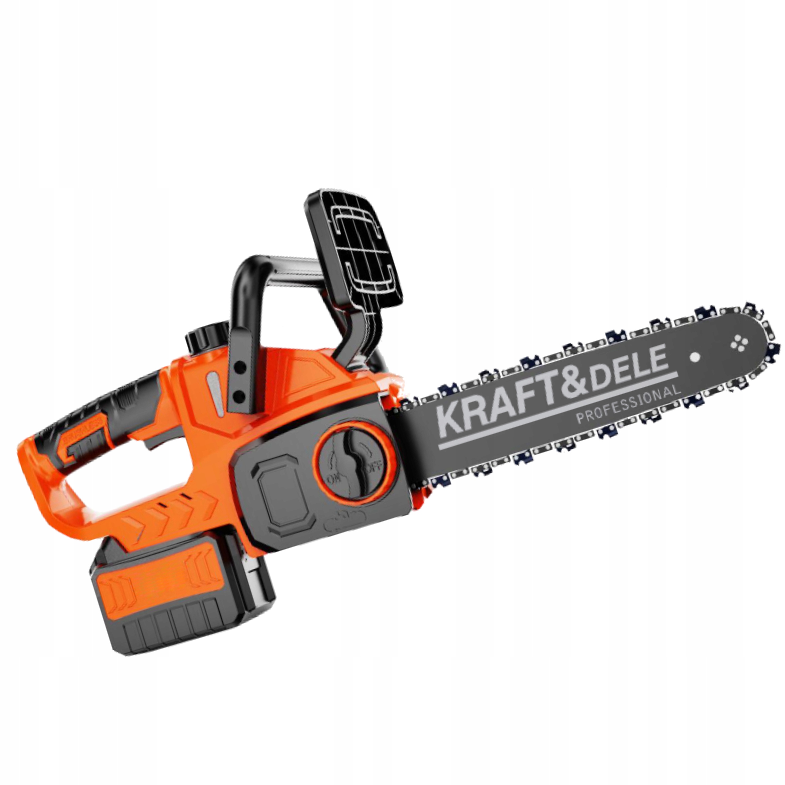 PIŁA PILARKA AKUMULATOROWA +4Ah 21V ŁAŃCUCHOWA 12" ZESTAW XXL KRAFT&DELE