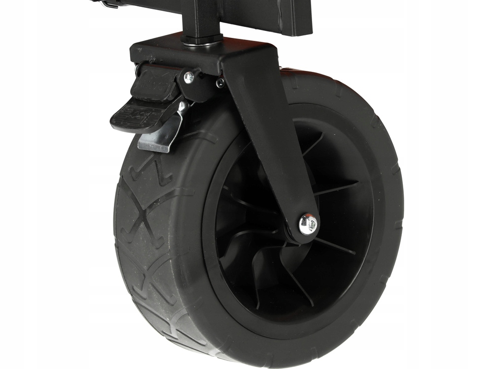 FLO WÓZEK OGRODOWY TRANSPORTOWY TURYSTYCZNY SKŁADANY SZEROKIE OPONY 100KG