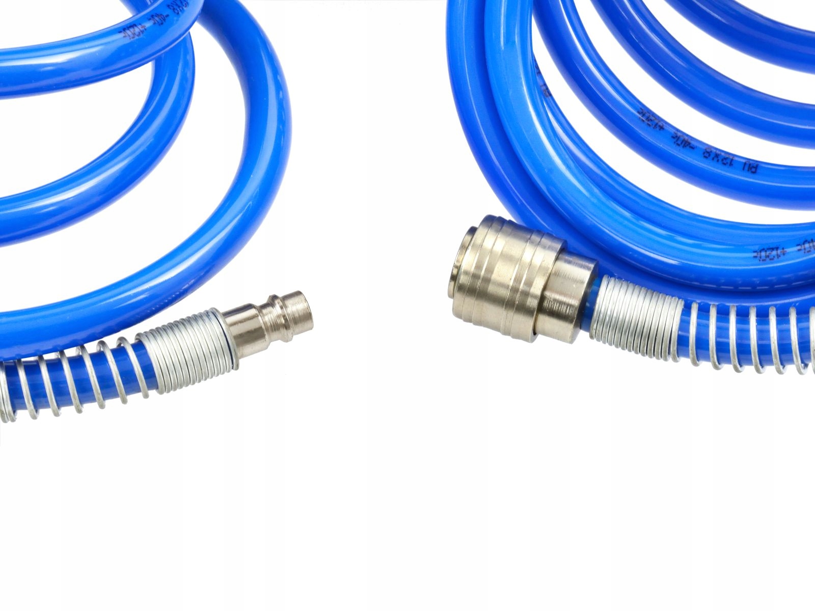 WĄŻ SPIRALNY PRZEWÓD PNEUMATYCZNY PU 8 x 12 mm 20m