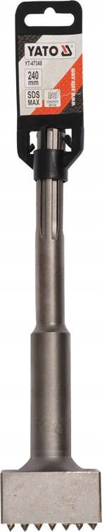 YATO DŁUTO STALOWE SDS MAX GROSZKOWNIK DO RÓWNANIA BETONU 60mm YT-47348