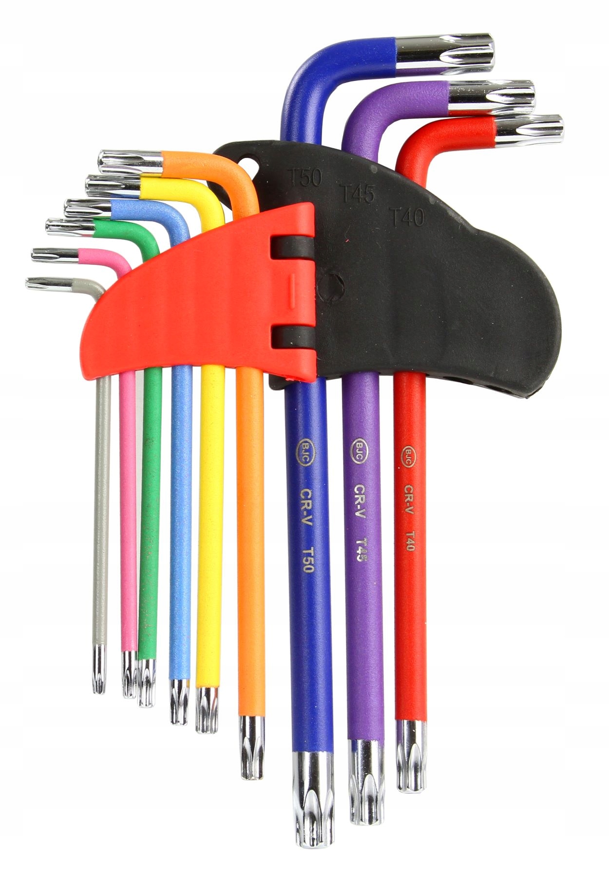 BJC KLUCZE IMBUSOWE TORX DŁUGIE T10-T50 9PCS CrV M66441