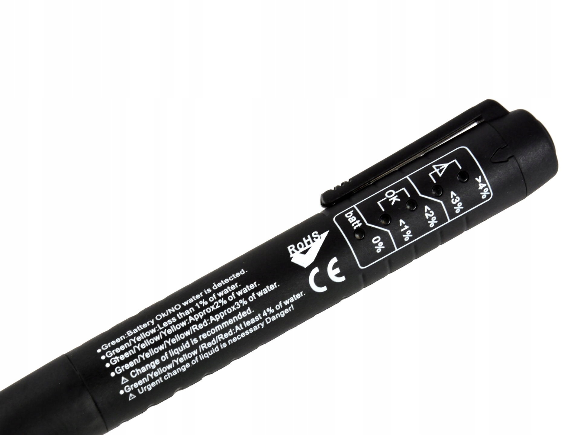 GEKO TESTER DO SPRAWDZENIA PŁYNU HAMULCOWEGO 5-DIÓD MIERNIK GĘSTOŚCI G02731