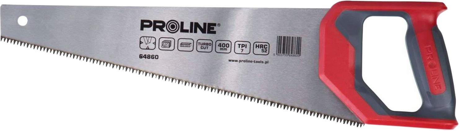 PROLINE PIŁA PŁATNICA RĘCZNA DO DREWNA CIĘCIA ZGRUBNEGO 400MM TURBOCAT 4860