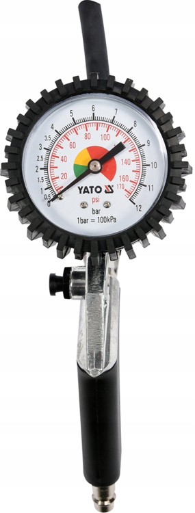 YATO YT-2370 PISTOLET DO POMPOWANIA KÓŁ MANOMETR