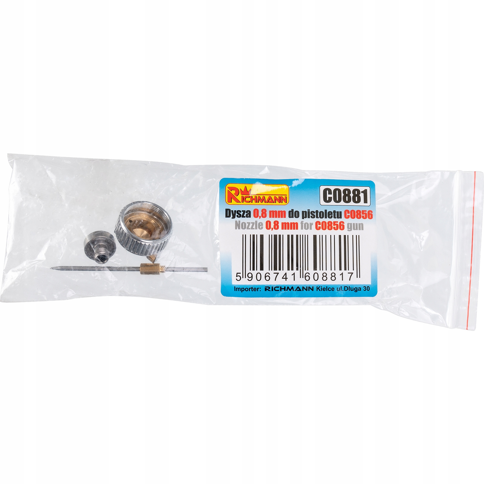 C0881 RICHMANN DYSZA 0,8 MM DO PISTOLETU LAKIERNICZEGO MINI C0856