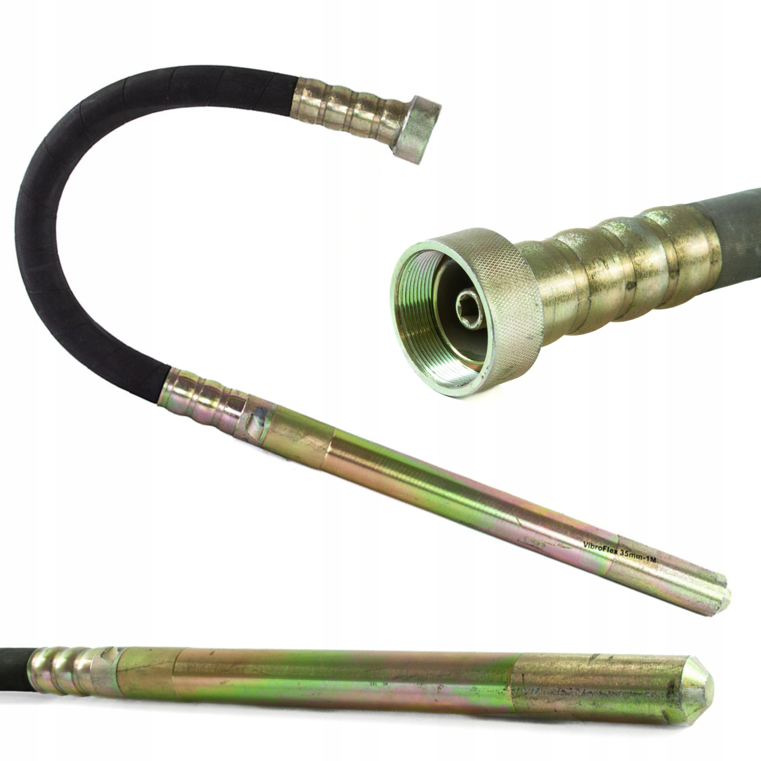 MAR-POL BUŁAWA WIBRACYJNA WĄŻ DO WIBRATORA 1M/35MM /GWINT M79537