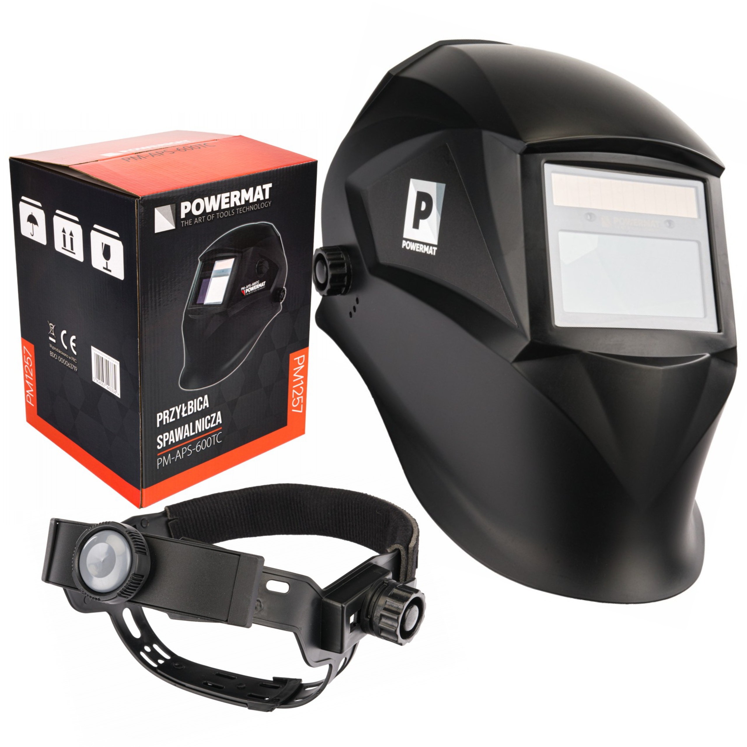 SAMOŚCIEMNIAJĄCA MASKA PRZYŁBICA SPAWALNICZA TRUE COLOR AUTOMATYCZNA LCD