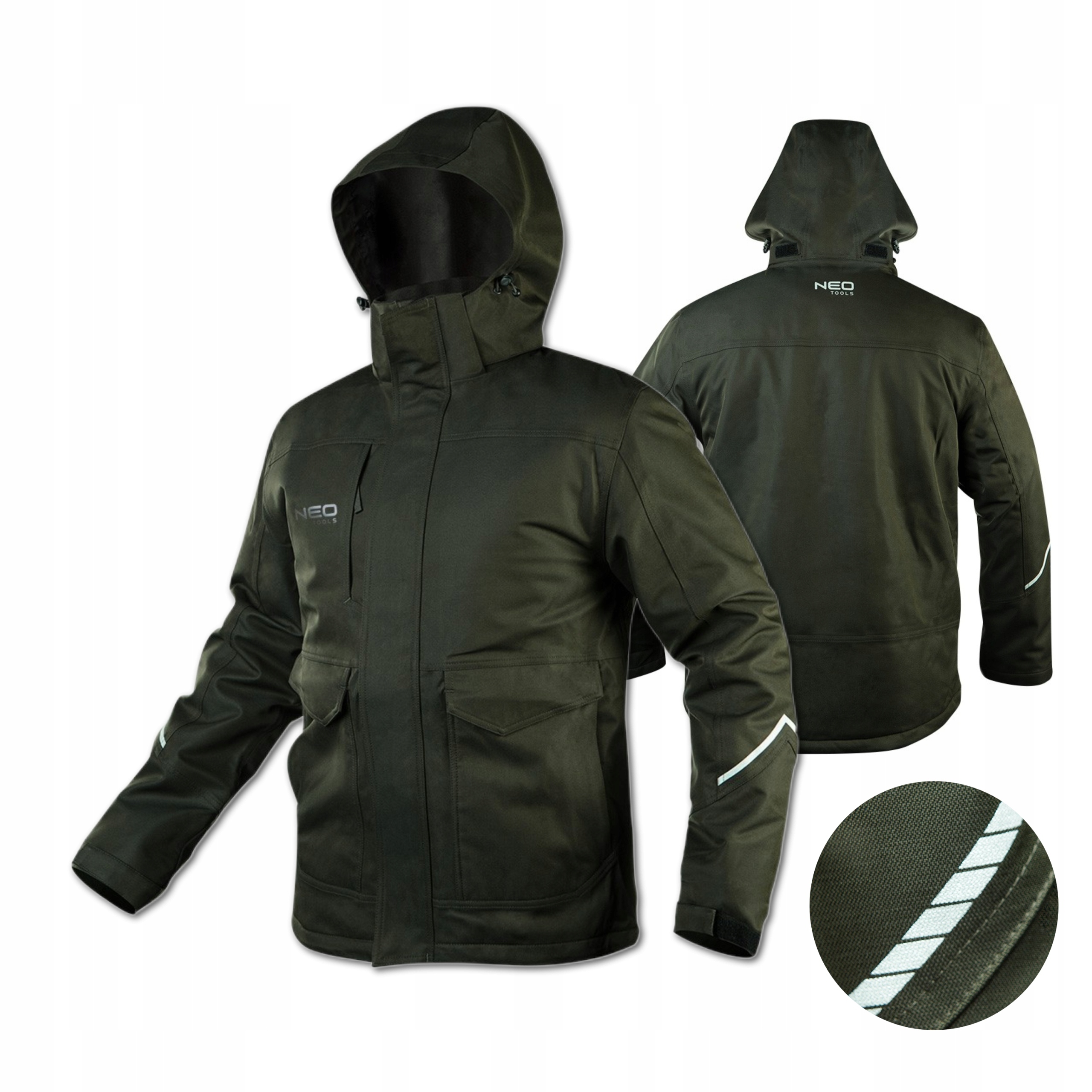 NEO KURTKA ROBOCZA BHP CAMO OCIEPLANA zimowa r.2XL