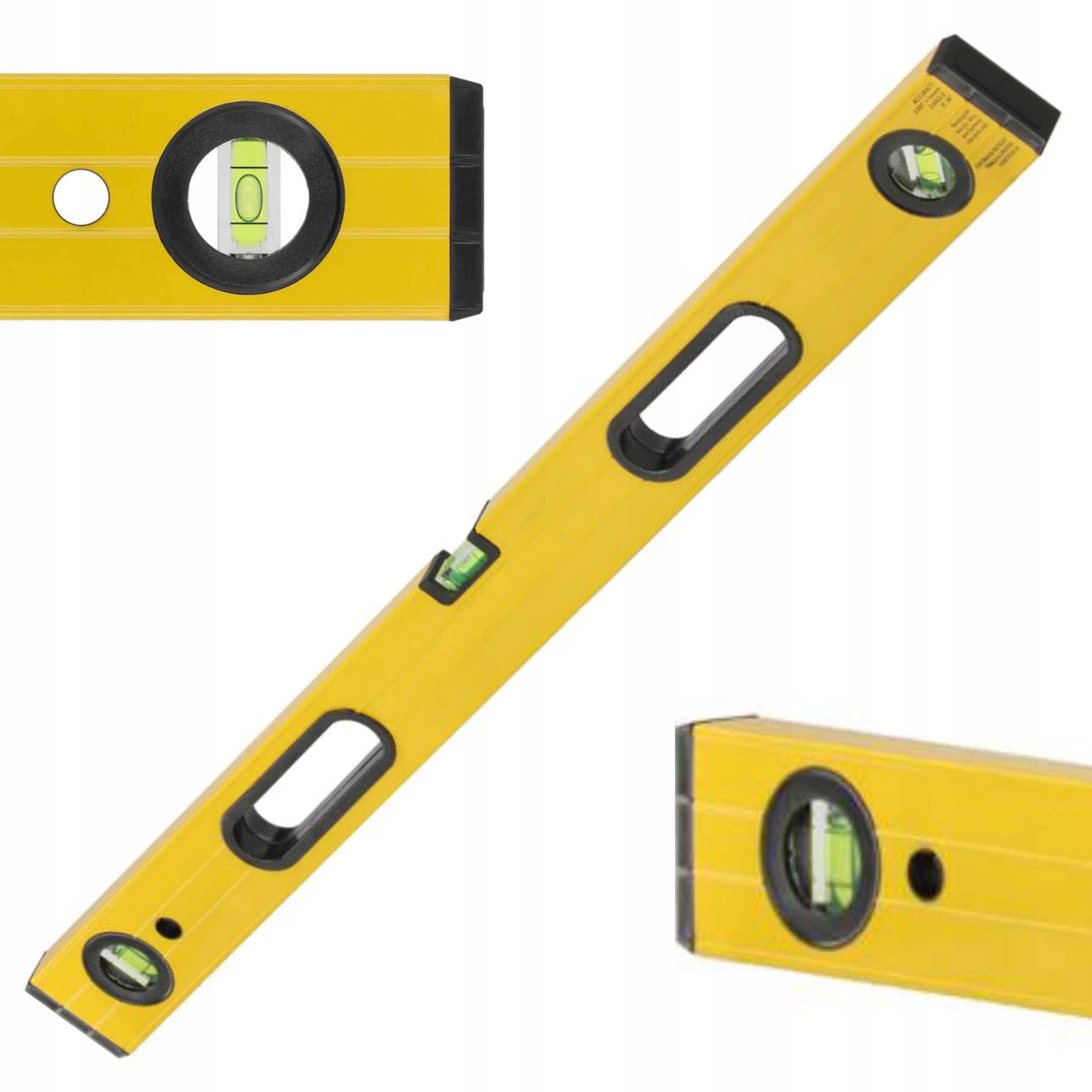 VOREL POZIOMNICA 600 MM 3-LIBELLE 2-UCHWYTY 17606